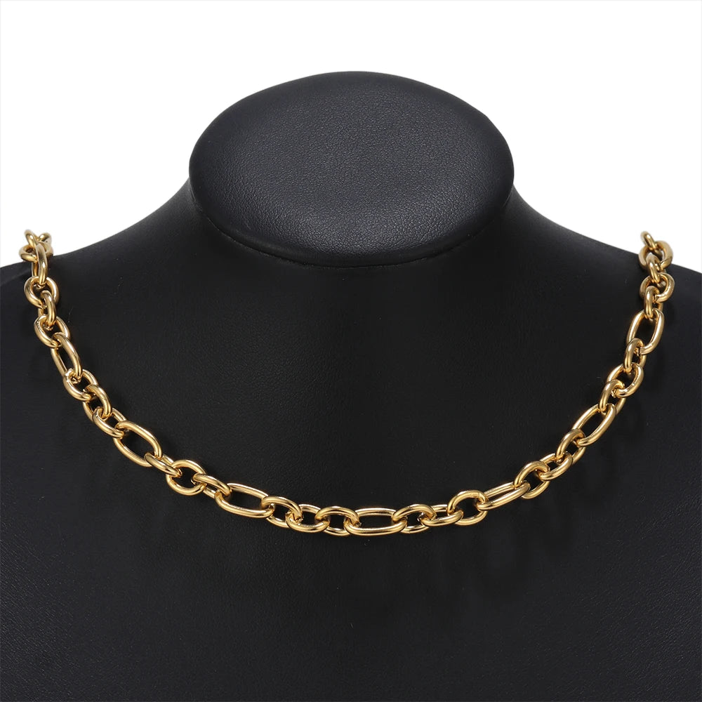 The Patti Chain - 16" NECKLACE (Gold & Silver)