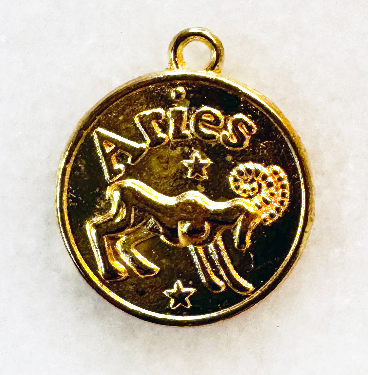 Customizable Zodiac Coin Vintage Locket & Charms Necklace (With Clips) - 16" NECKLACE