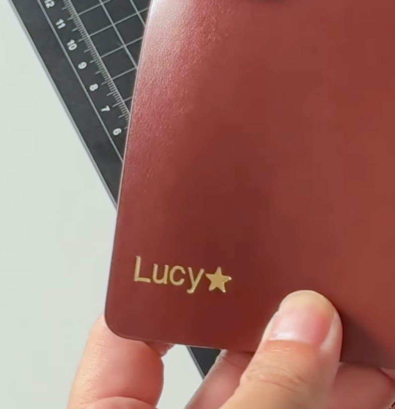 Custom Foil Embossing Experience